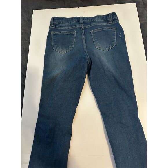 Vigoss Girl's Distressed Skinny Jeans Blue Size 10 Medium Wash - Picture 5 of 5